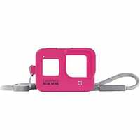 GoPro Sleeve + Lanyard Electric Pink for HERO8   