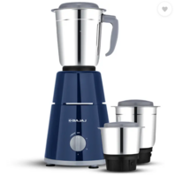 BAJAJ GX 1 500 W Juicer Mixer Grinder  (GX1 Blue | 3 Jars | Blue)