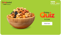 BigBasket Friday Quiz - Win 25 in Bigbasket wallet