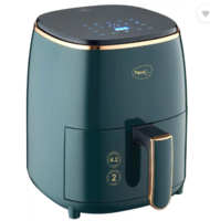 Pigeon Healthifry Digital with 360 High Speed Air Circulation Technology 1200 W with Non-Stick Basket - Green Air Fryer