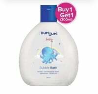 Bumtum Baby Bubble Bath 200ml × 2 (location specific)