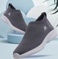 Myntra : Killer Men Grey Woven Design Slip-On Sneakers