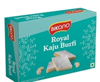 Bikano Royal Kaju Burfi Premium Indian Sweet | Rich & Creamy Cashew Fudge | Festive & Gifting Delight – 200g