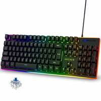 Archer Tech Lab Astra G100 Mechanical Gaming Keyboard – Outemu Blue, RGB Backlit At just Rs.1549