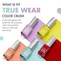 Lakme True Wear Color Crush Glossy Finish Nail Polish, Long Lasting & Vibrant Nail Paint, 82, 6Ml