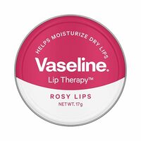 Vaseline Lip Tins Rosy Lips, 17 g | Provides Hydration, Sheer Pink Tint & Glossy Shine