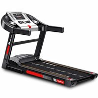 PowerMax Fitness TDM-98 (4.0HP Peak) Foldable Motorized Manual Incline Treadmill - Black