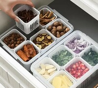 Plastic Fridge Container - 2200 ml @97 + 6 SC