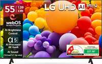 LG AI TV UR7500 139 cm (55 inch) Ultra HD (4K) LED Smart WebOs TV (2025 Edition)