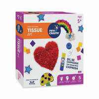 Fevicreate Tissue Art Kit 5 Exciting Templates Art & Craft Diy Kit @223