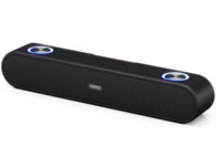 GOVO GOSURROUND 200 | 2000 mAh Battery 16 W Bluetooth Speaker  (Platinum Black, 2.0 Channel)
