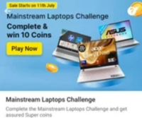 Mainstream Laptop Challenge - Complete & Win 10 Coins 