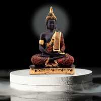 XL Kitchen Polyresin Sitting Buddha Idol Statue Showpiece
