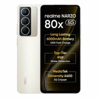 realme NARZO 80x 5G (Sunlit Gold,6GB+128GB)