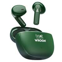 Zepto : boAt Airdopes 118 Tws Earbuds W/ 50 Hrs Playback, Quad Mics Enx Tech & Beast Mode (Emerald Green)