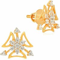 (Loot) Malabar Gold & Diamonds 18kt Gold Earrings for Women