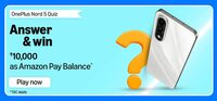 Amazon Oneplus Nord 5 Quiz Answers & Chance to Win Rs.10,000 as Amazon Pay Balance