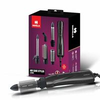 Havells 1000 Watts Air Care Volumizer Hair Dryer | Pre-Styling Half Brush, Stylish Curlers, Smoothening Roller Brush