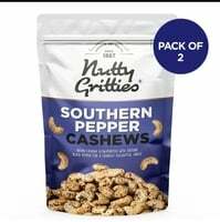 POP UPI - Nutty Gritties Southern Pepper Cashew 400g (200g × 2)