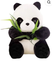 DearJoy Small Sleeping Panda Soft Toy