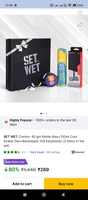 SET WET Combo- 60 gm Matte Wax+150ml Cool Avatar Deo+Bassheads 104 Earphones 