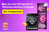 Washing Machines & Refrigerator challenge Win 10 Supercoins