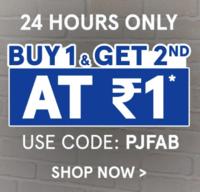 Pepe Jeans - Buy 1 & Get 2nd at Re.1