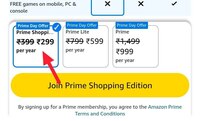 Amazon Prime Shopping Edition at ₹174 (1 Year)