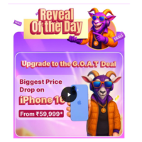 iPhone 16 at ₹59,999 in Flipkart GOAT Sale 2025! Good Deal?