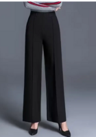 R RIDACHY Regular Fit Women Black Trousers