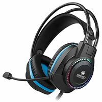 ZEBRONICS Jet Premium Wired Gaming On Ear Headphone with LED Light for earcups
