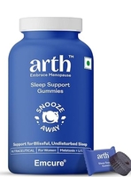 (SAMPLE 99) Arth Melatonin Gummies 5mg | Sleeping Aid with L-Theanine, Chamomile and Passion Flower Pack of 15 gummies