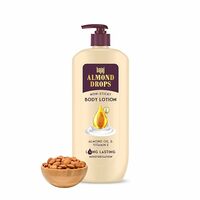 Bajaj Almond Drops Non-Sticky Body Lotion | Long Lasting Moisturization | Almond Oil & Vitamin E