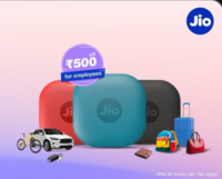 Jio Tag AIR Only at Rs. 999 with Discount of Rs. 500 for employees