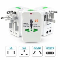 Technotech Universal for Travel Charger Adapter Plug - (White)