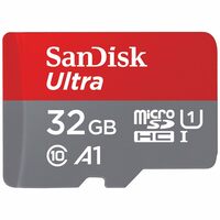 SanDisk Ultra microSD UHS-I Card 32GB, 120MB/s R
