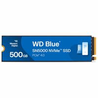 Western Digital WD Blue SN5000 NVMe 500GB, Upto 5000MB/s R, 5Y Warranty, PCIe Gen 4 NVMe M.2 (2280), Gaming Storage, Internal Solid State Drive (SSD) (WDS500G4B0E)