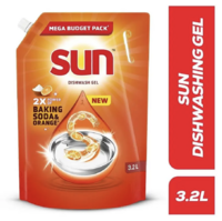 Grocery Sun Dishwash Liquid Gel Dish Cleaning Gel 3.2L [location specific]