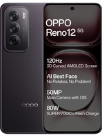 OPPO Reno 12 5G Smartphone (Matte Brown, 256 GB)
