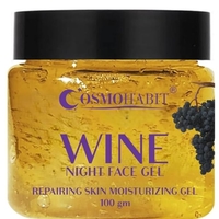 (SAMPLE 199)COSMOHABIT Wine Night Face Gel Formulated in Korea(120 Ml)