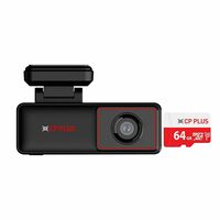 Prime - CP PLUS CarKam Car Dashcam with 2MP Full HD Resolution | Wide Angle View | Supports G Sensor | Low Light Vision – CP-AD-H2B-W with SD Card