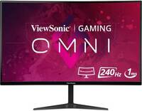 ViewSonic VX Series 68.58 cm (27 inch) Curved Full HD LED Backlit VA Panel Gaming Monitor (VX2719-PC-MHD) (Response Time: 1 ms, 240 Hz Refresh Rate)