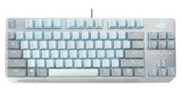 ASUS ROG Strix Scope NX TKL Moonlight White Wired USB Laptop-size Gaming Keyboard Compatible with Desktop, Laptop, Mac , with gaming mode ,multimedia_keys,X806 ROG Strix Scope NX TKL Moonlight White Mechanical Gaming K