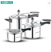BAJAJ 2 L, 3 L, 5 L Inner Lid Pressure Cooker