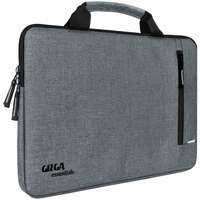 Gizga Essentials 14.1" Laptop Sleeve with Handle & Pocket – Grey At Just Rs.392