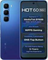 (Upcoming) Infinix HOT 60 5G+ starting at ₹9499 sale on 17 July 12 pm