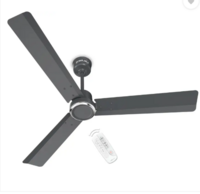 BAJAJ Armour Series Classico Sleek Plus 5 Star 1200 mm 3 Blade Ceiling Fan  (Coal Mine Grey | Pack of 1)