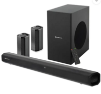 ZEBRONICS JUKE BAR 800 300 W Bluetooth Soundbar  (Black, 5.1 Channel)