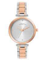 French Connection Analog Silver Dial Women's Watch-FCN0104RTM