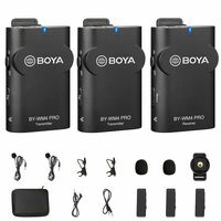 Boya by-WM4 PRO-K2 Dual-Channel Digital Wireless Auxiliary Omnidirectional Microphone